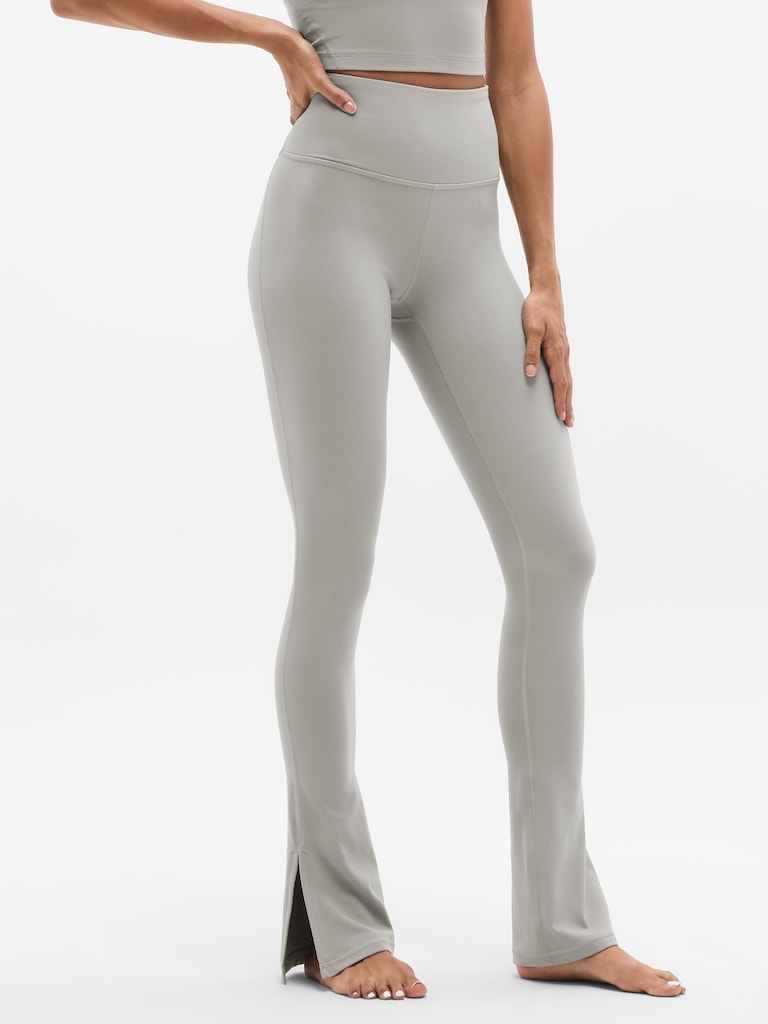 Elation Ultra High Rise Split Slim Flare Pant
