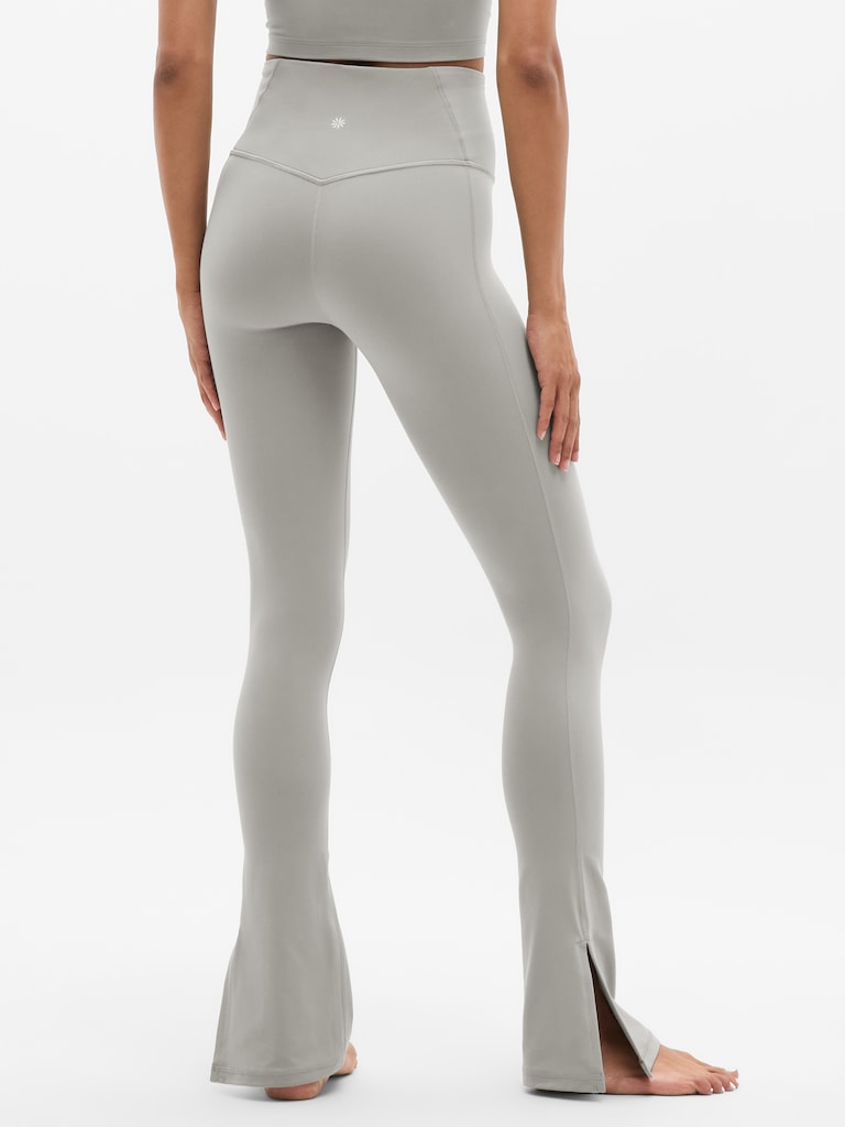 Elation Ultra High Rise Split Slim Flare Pant