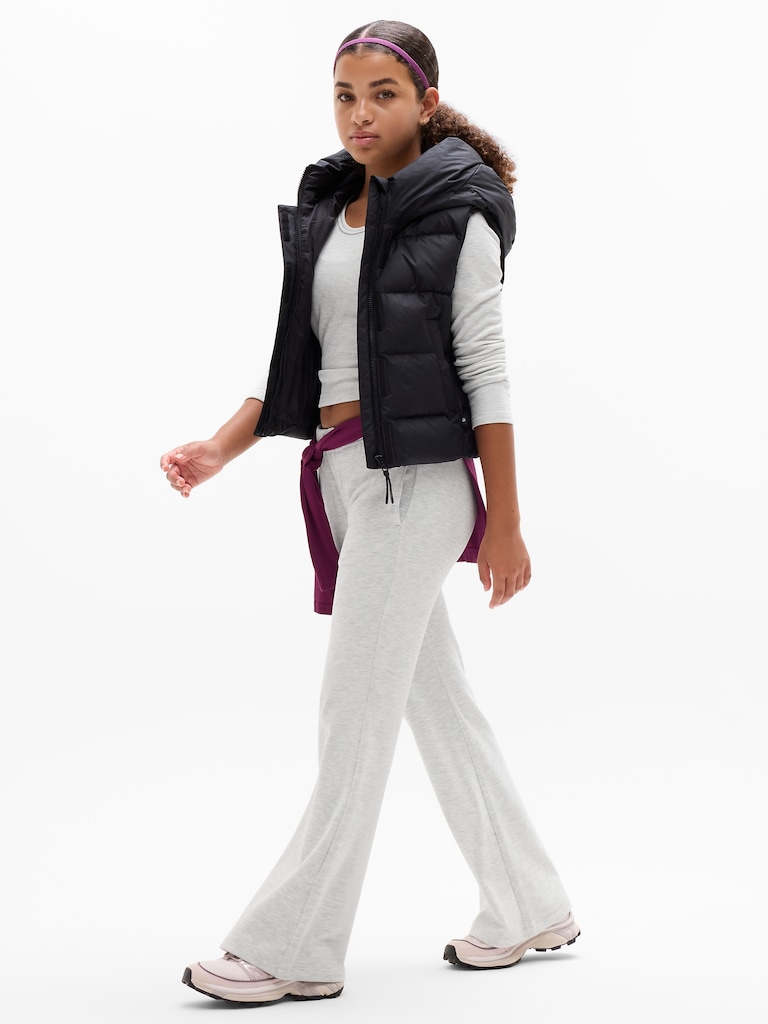 Athleta Girl Low Rise Cozy Rib Flare Jogger