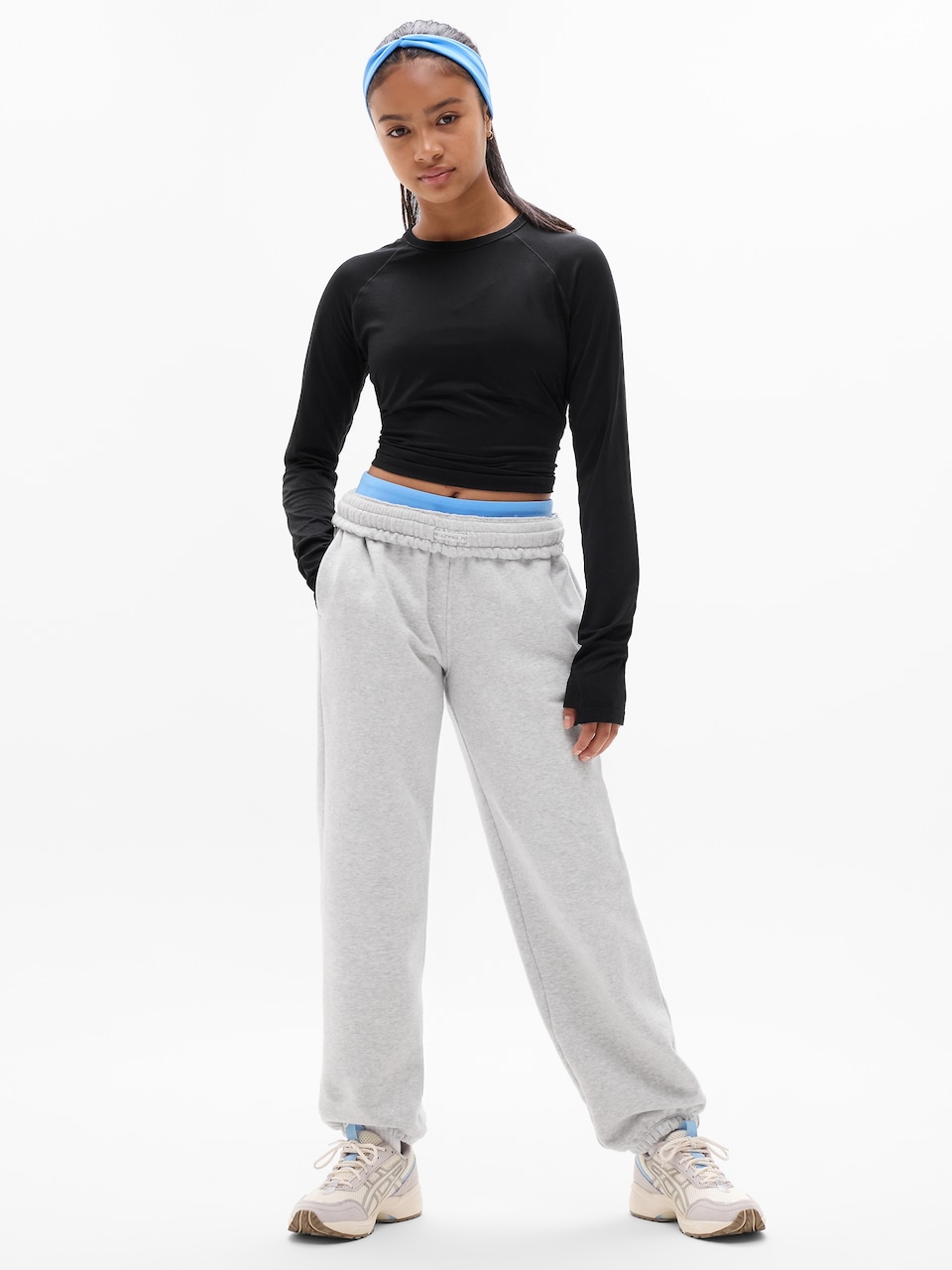 Athleta Girl Power Up Sport Length Top