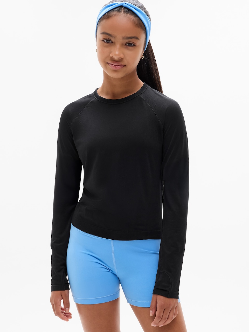 Athleta Girl Power Up Sport Length Top
