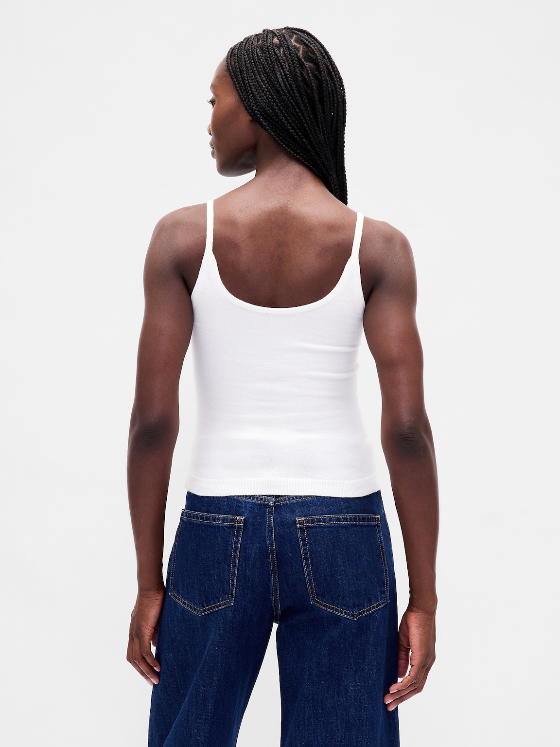 CashSoft Stretch Crop Tank Top