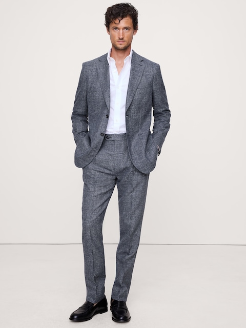 sachin and babi light blue dress Men's Gray Dress Pants