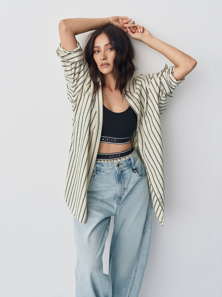 Gap × BÉIS Seamless Logo Sports Bra