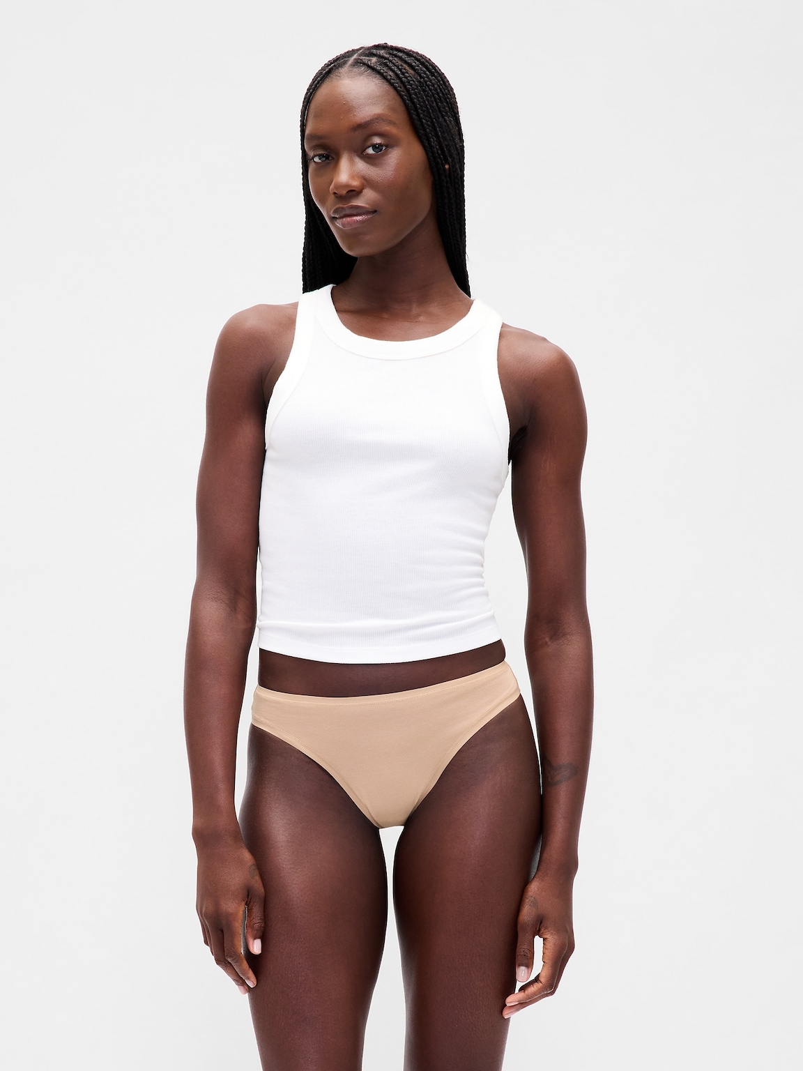 Organic Stretch Cotton Cheeky