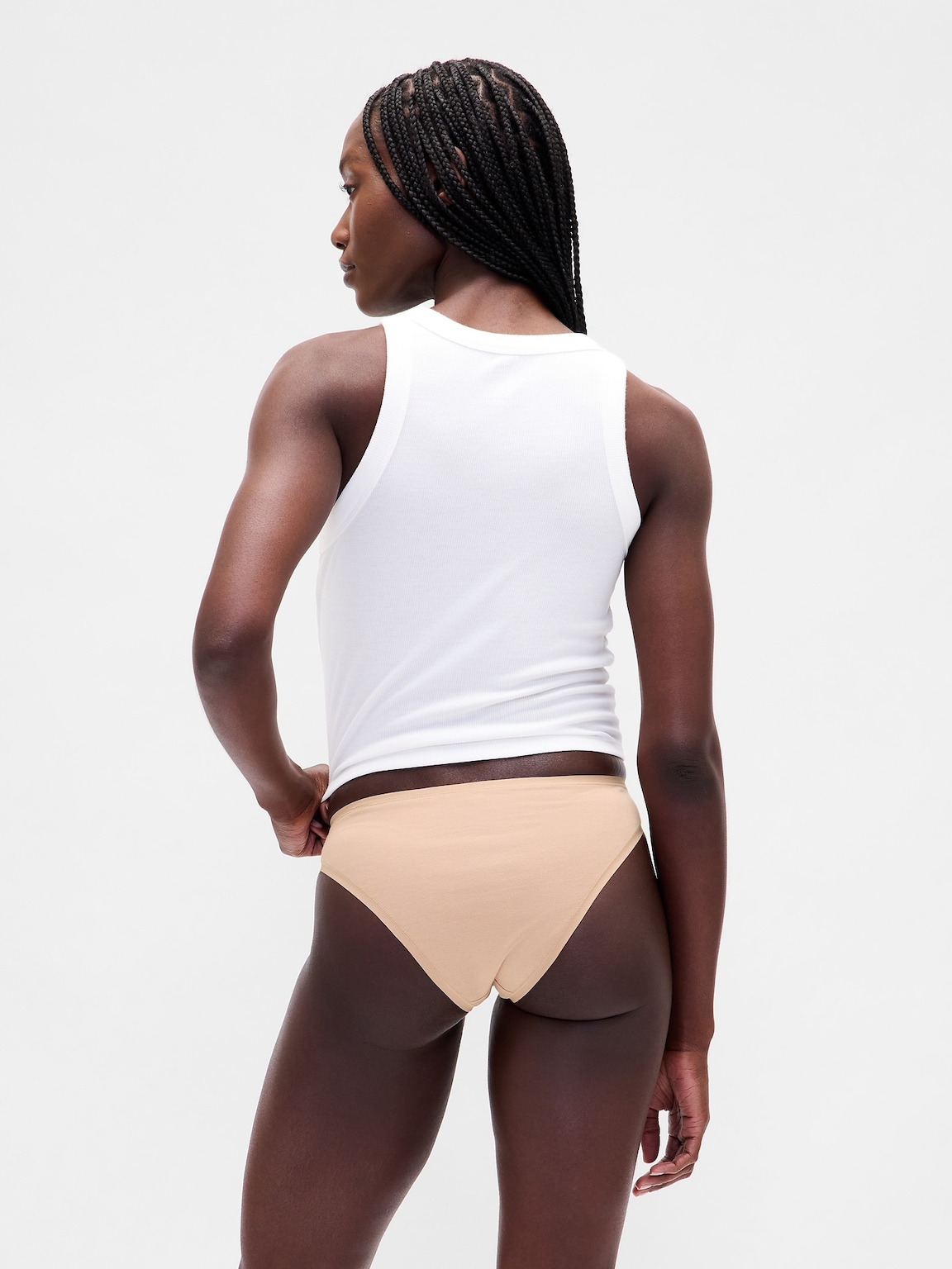 Organic Stretch Cotton Cheeky