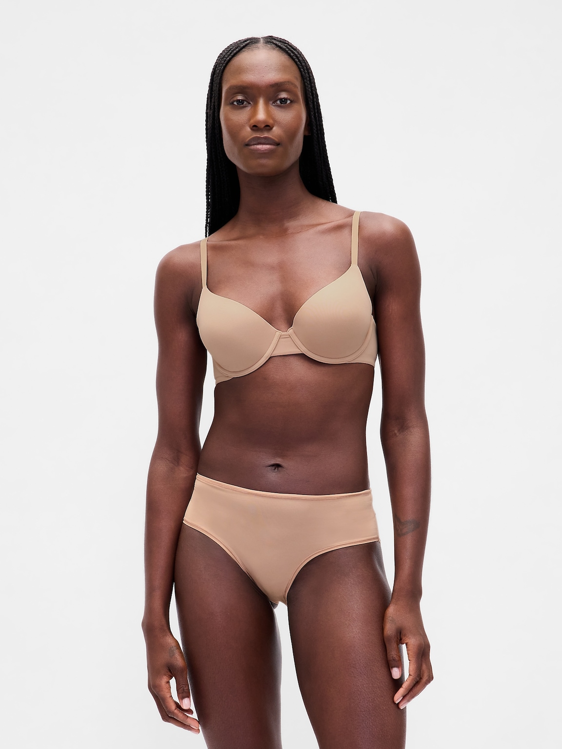 SecondSkin Semi-Demi Bra