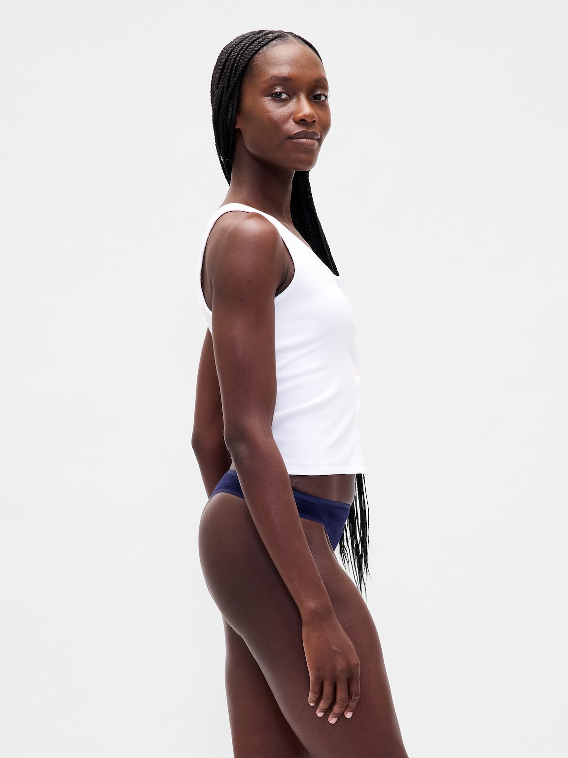 Organic Stretch Cotton Thong