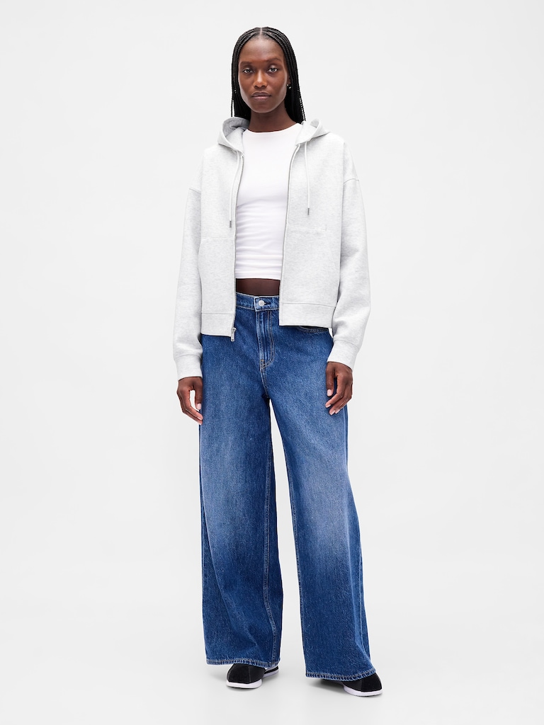 GapFit Oversized Zip Hoodie