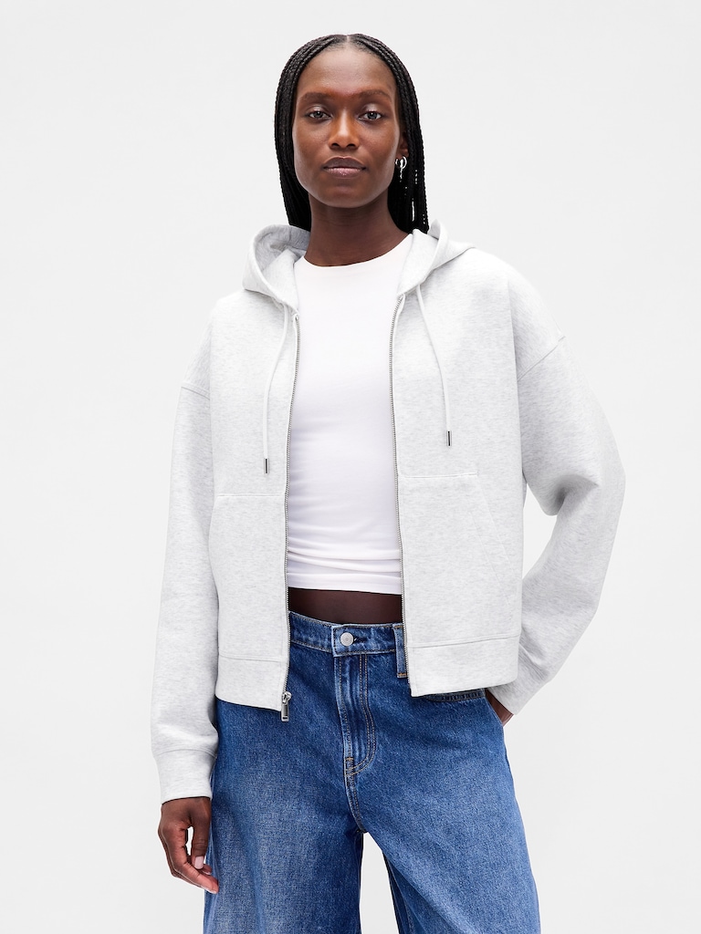GapFit Oversized Zip Hoodie