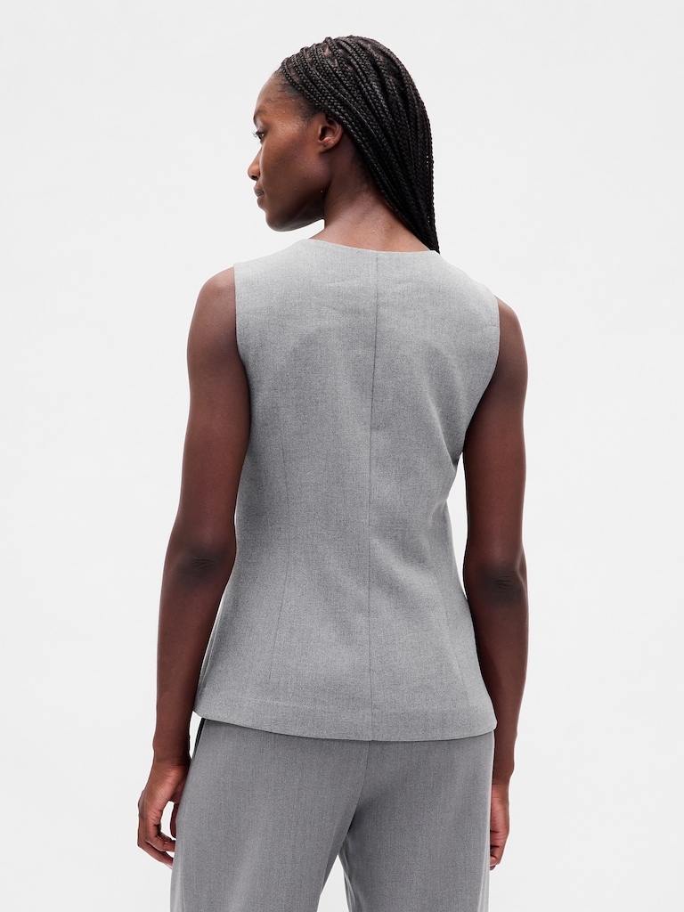 High-Neck Vest