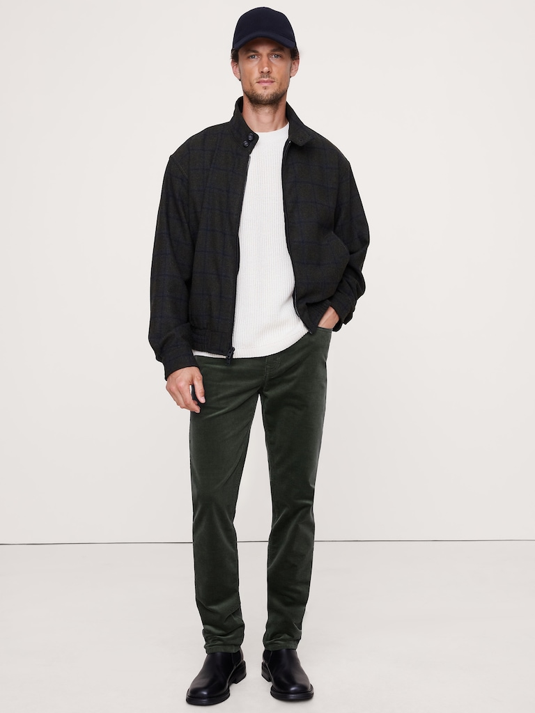 Slim Stretch-Corduroy Traveler Pant
