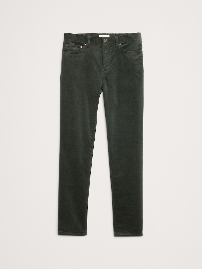 Slim Stretch-Corduroy Traveler Pant