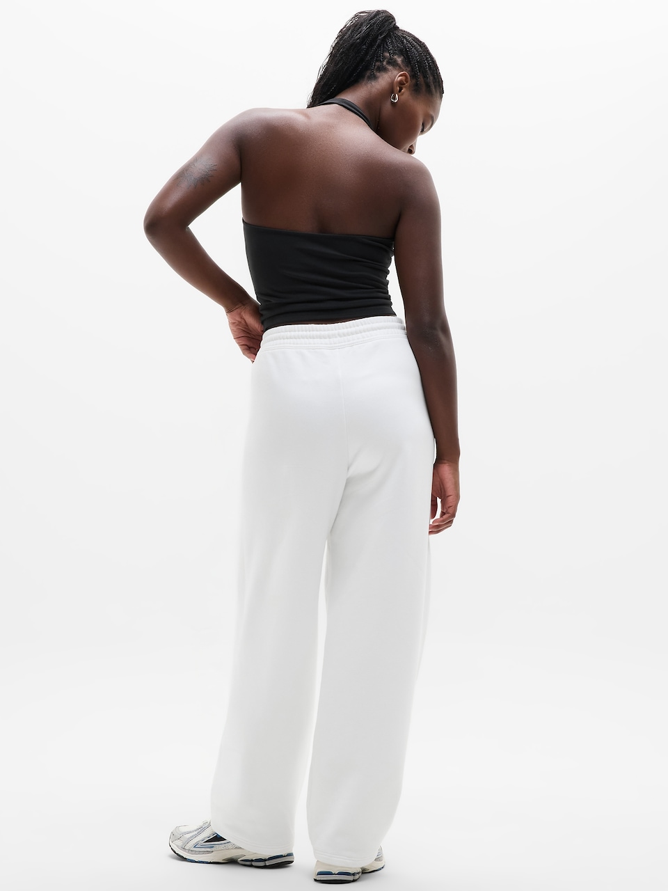 Forever Fleece Mid Rise Barrel Pant