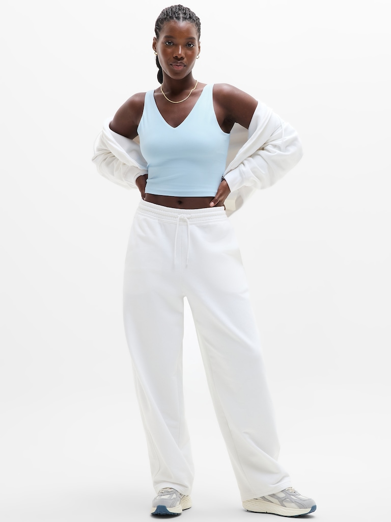 Transcend V-Neck Crop Sports Bra A-C