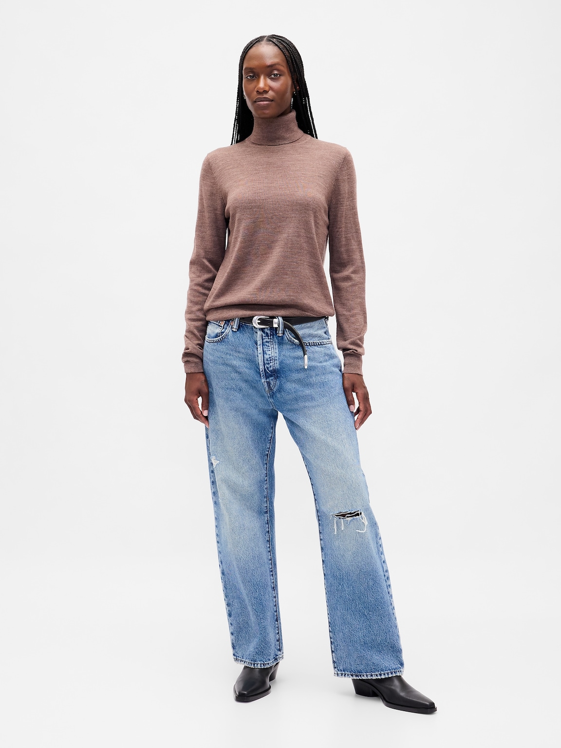 Merino Turtleneck Sweater