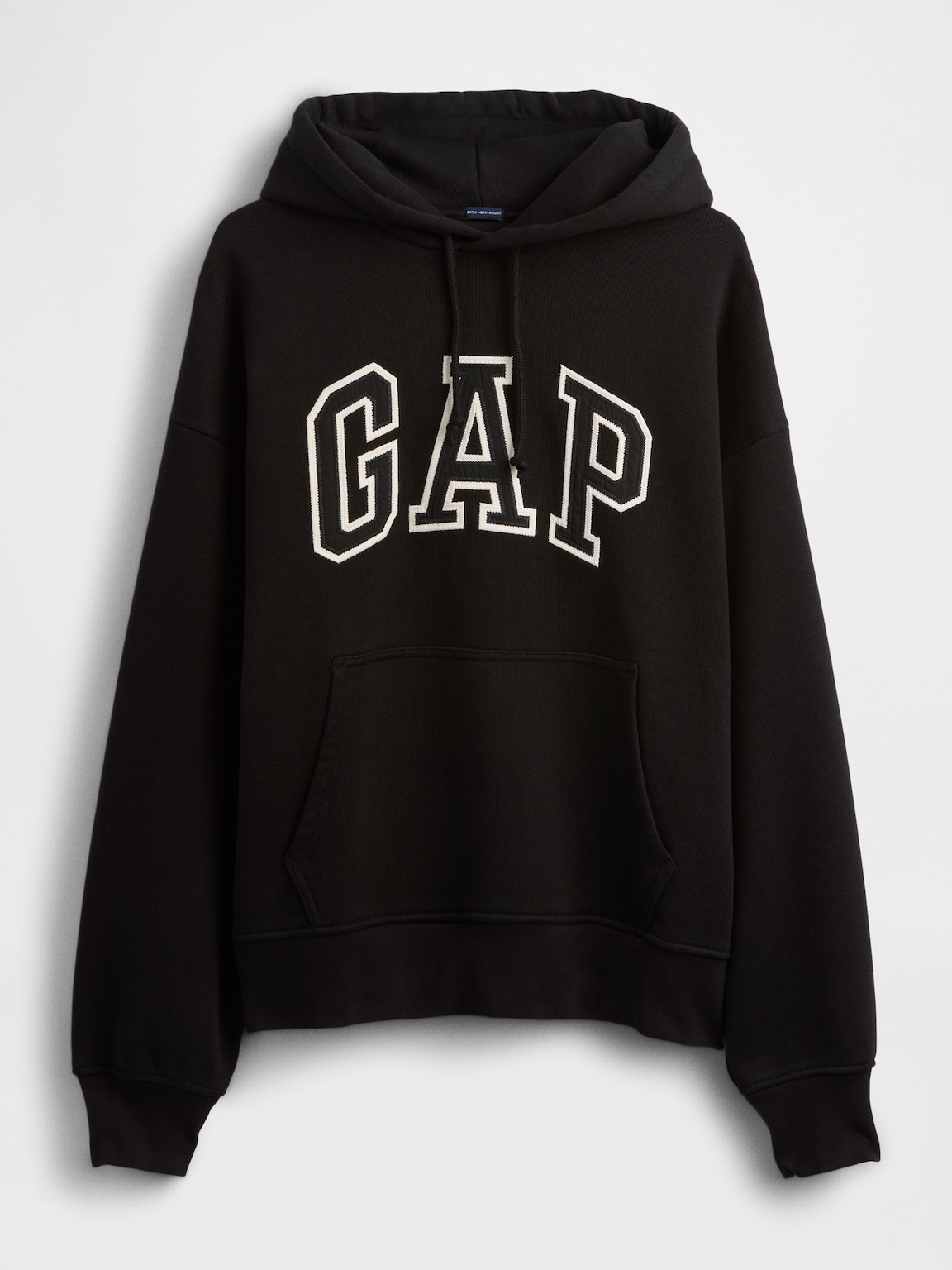 Extra Heavyweight French Terry Oversized Logo Hoodie