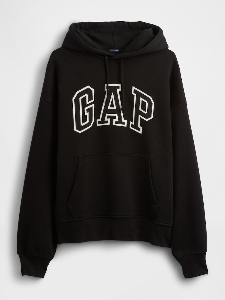Extra Heavyweight French Terry Oversized Logo Hoodie