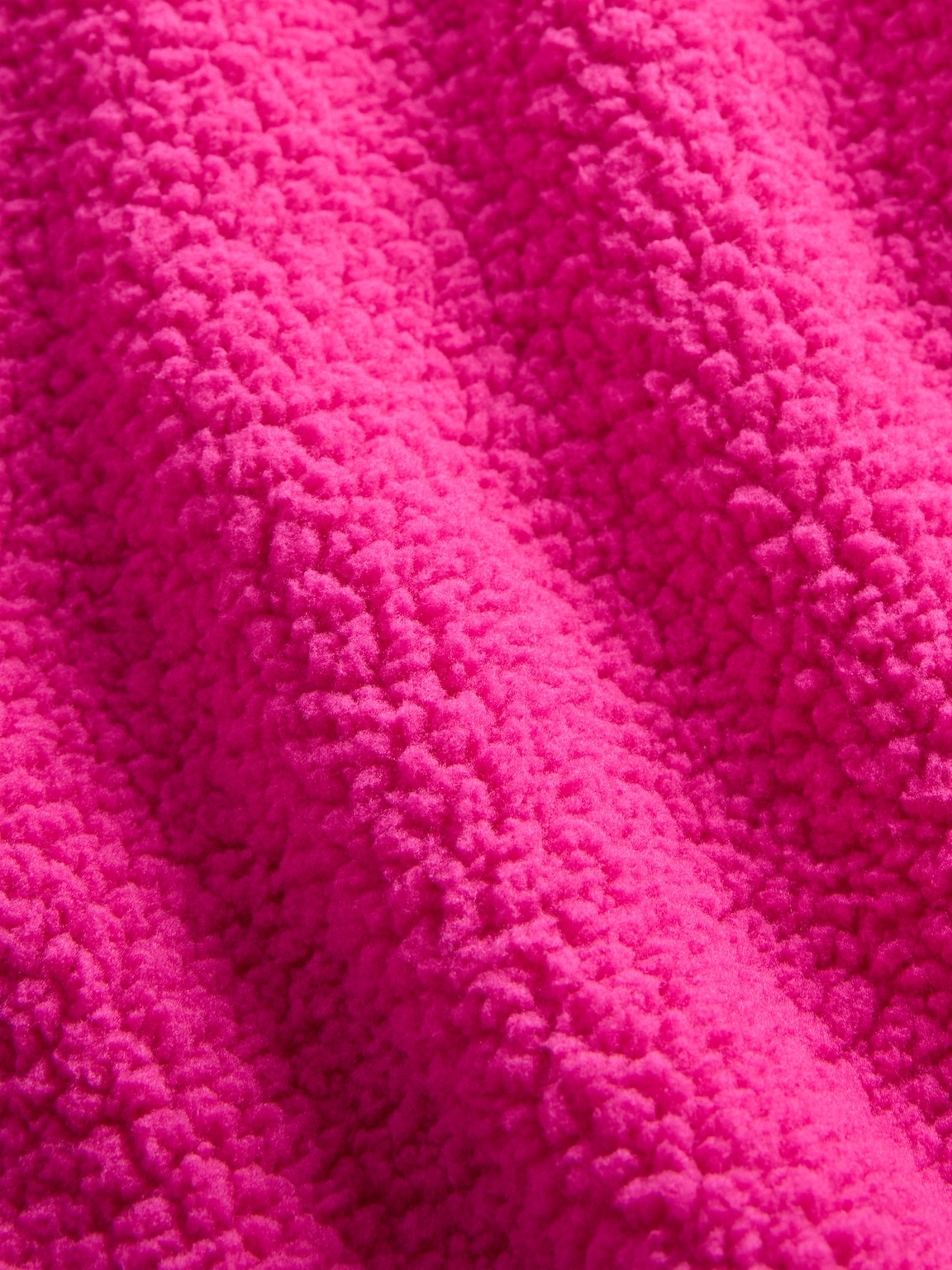 Kids Sherpa Relaxed Zip Hoodie