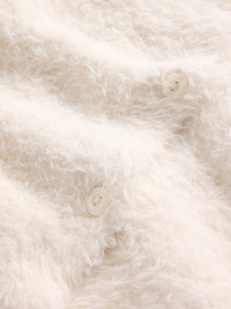 Kids Eyelash Cardigan Sweater