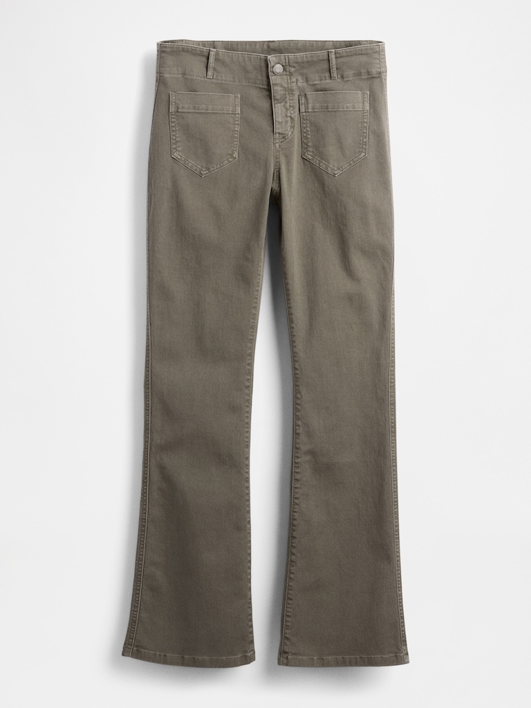 Low Rise Twill Long & Lean Pants