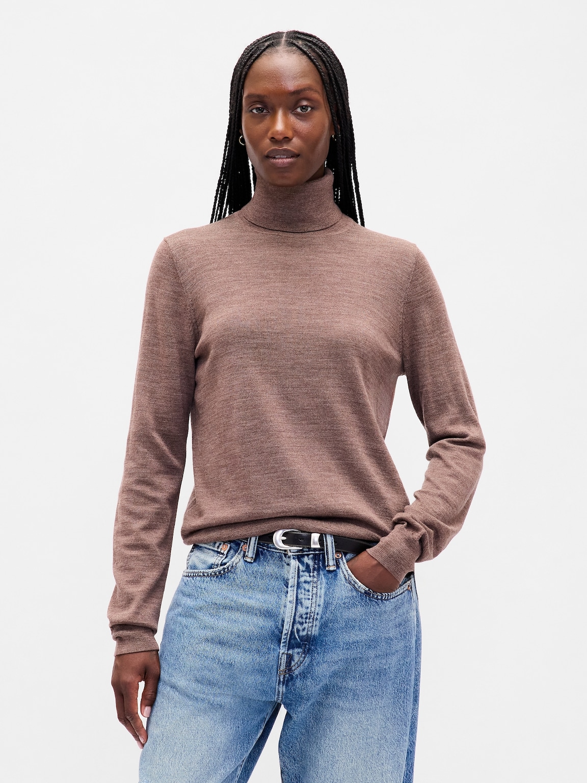Merino Turtleneck Sweater