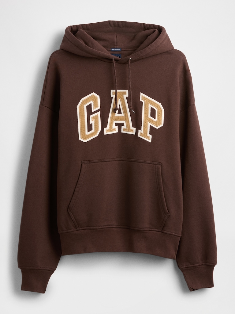 Extra Heavyweight French Terry Oversized Logo Hoodie