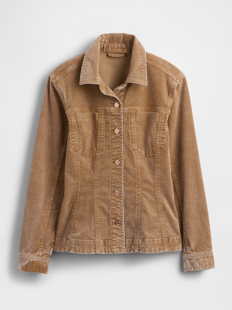 Corduroy Crop Jacket