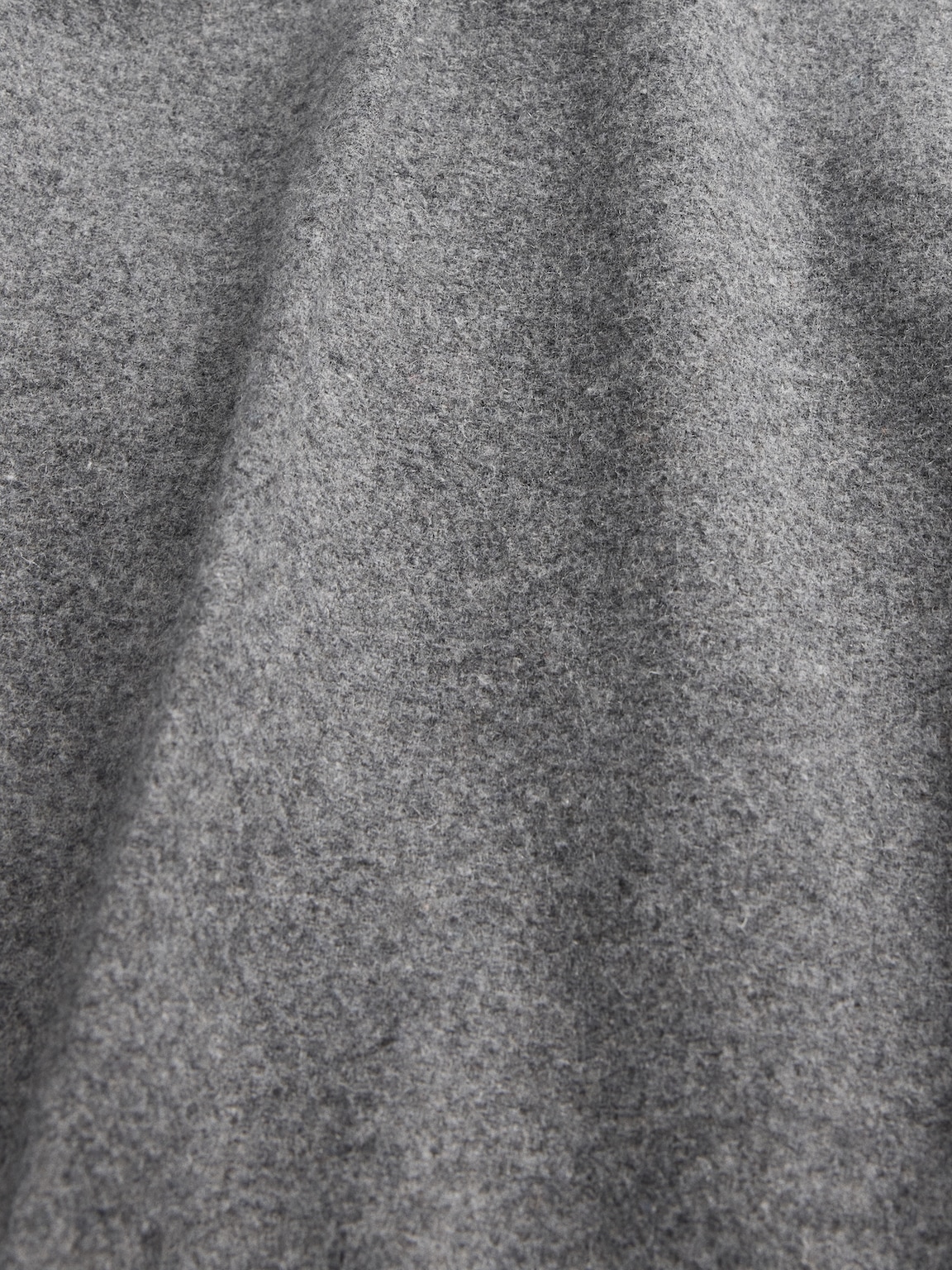 Wool-Blend Relaxed Straight Trousers