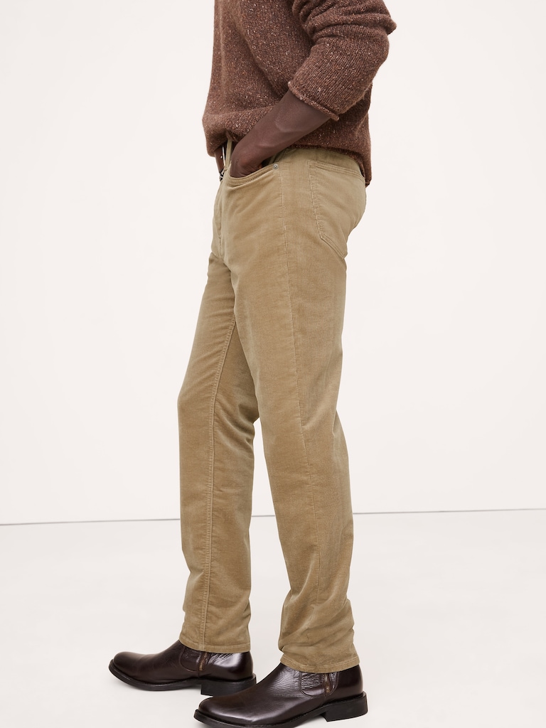 Slim Stretch-Corduroy Traveler Pant