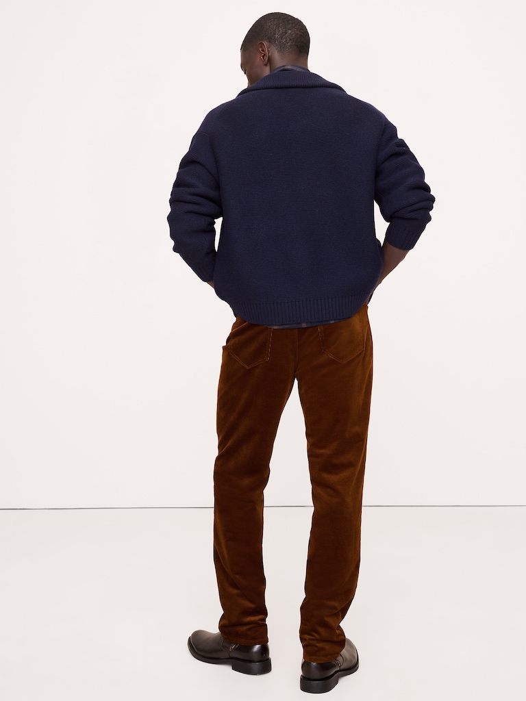 Straight Stretch-Corduroy Traveler Pant