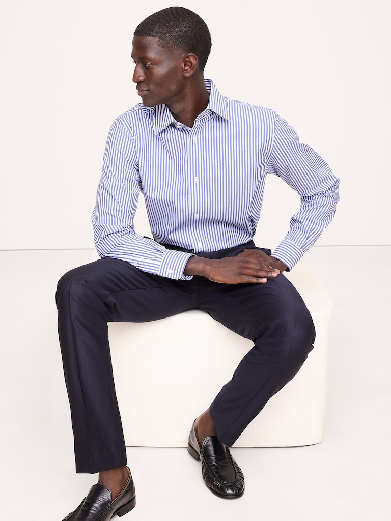 Standard-Fit Wrinkle-Resistant Dress Shirt