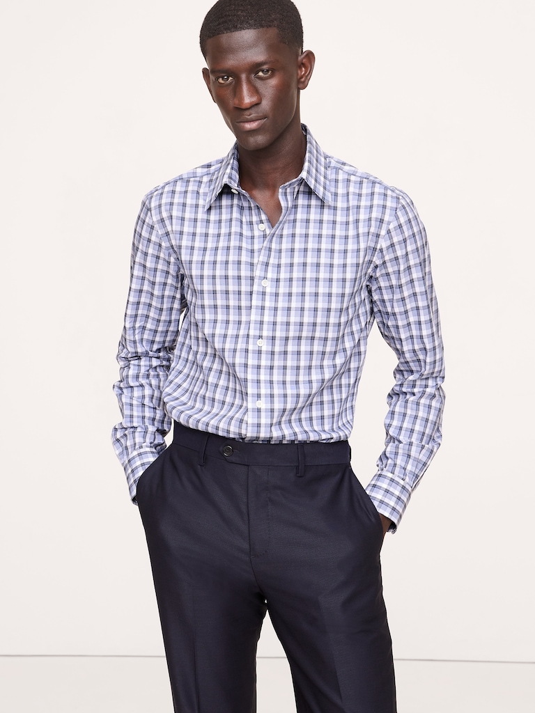Slim-Fit Wrinkle-Resistant Dress Shirt
