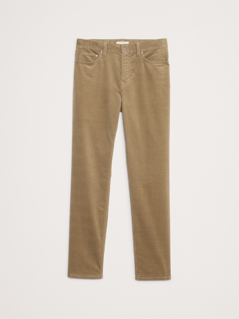 Slim Stretch-Corduroy Traveler Pant