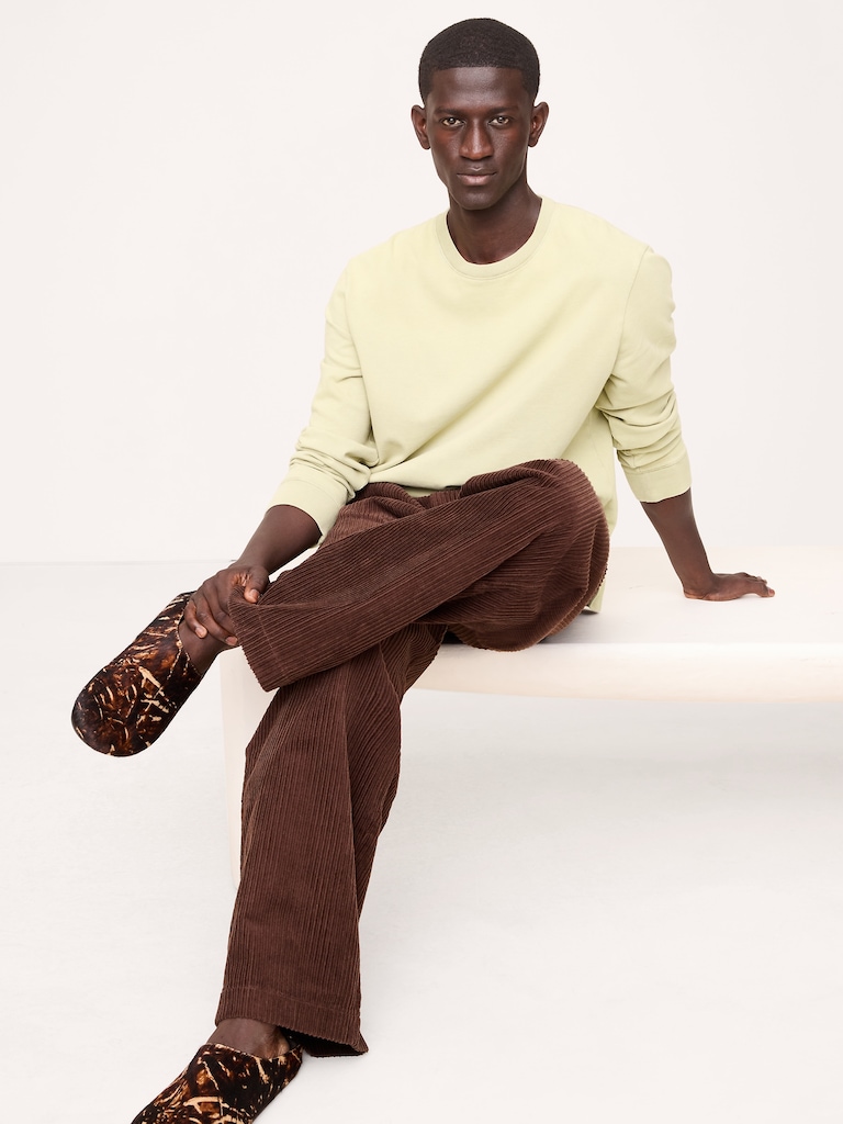 Sun-Washed Cotton Long-Sleeve T-Shirt