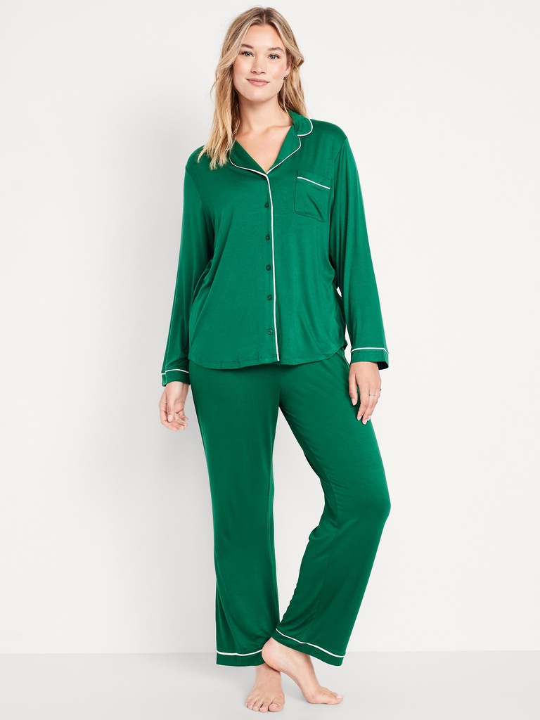 Sunday Sleep Knit Jersey Pant Set