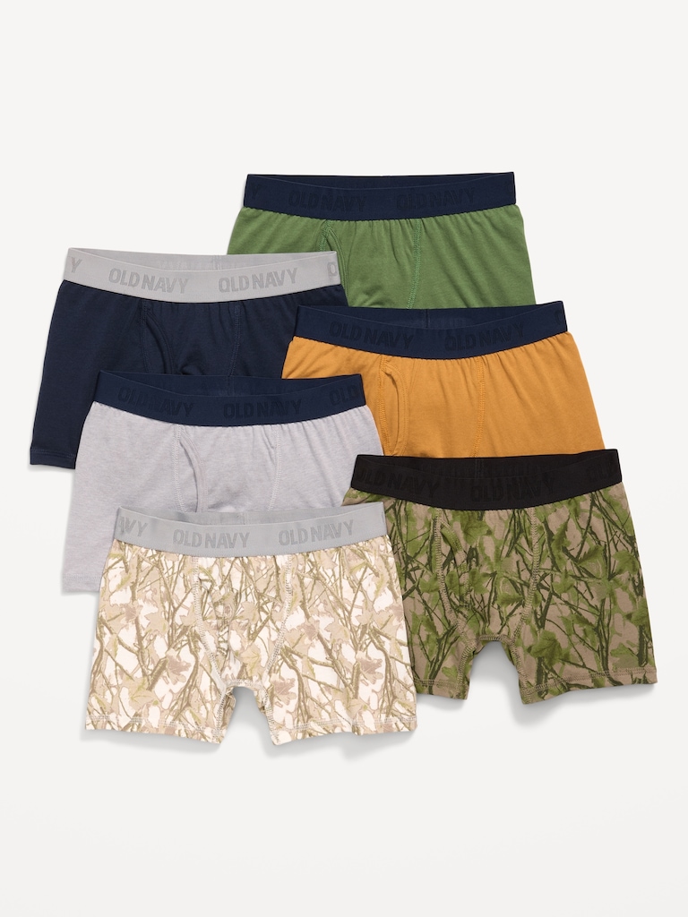 Boxer-Briefs Underwear 6-Pack for Boys