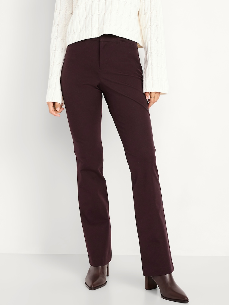 High-Waisted Pixie Flare Pants