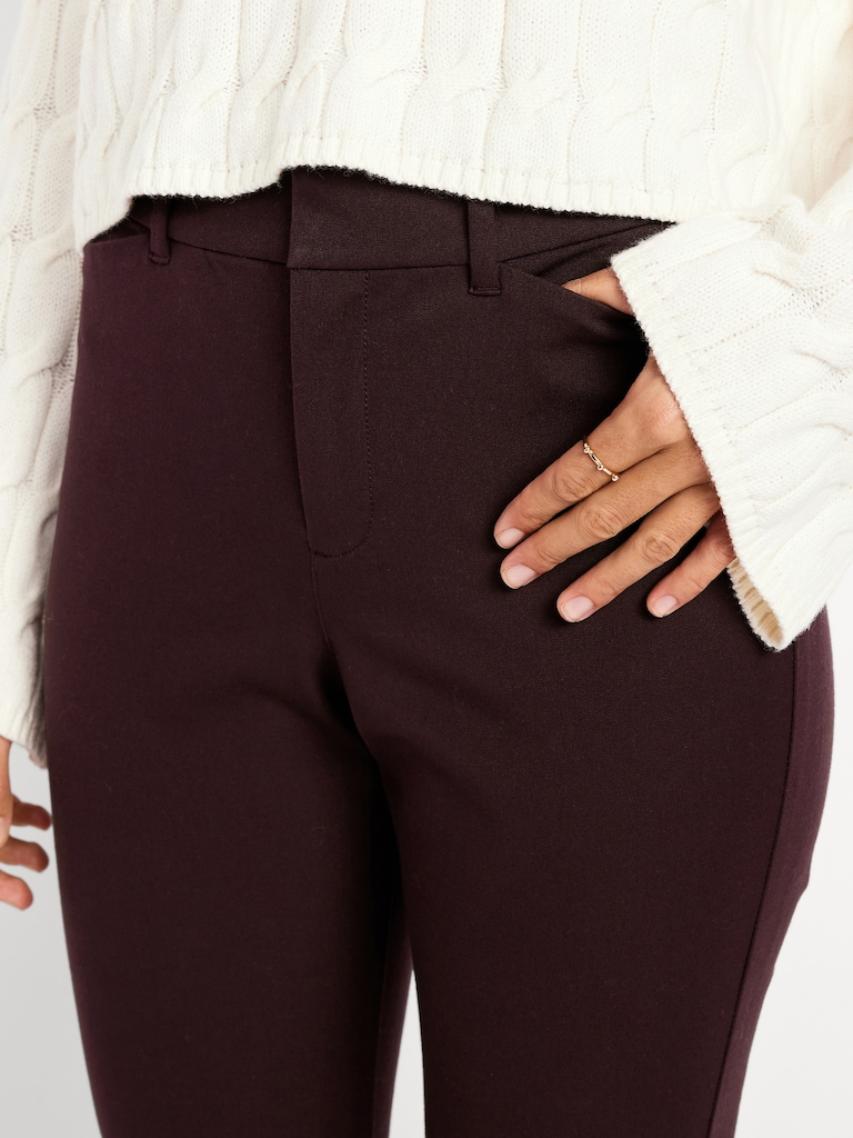 High-Waisted Pixie Flare Pants