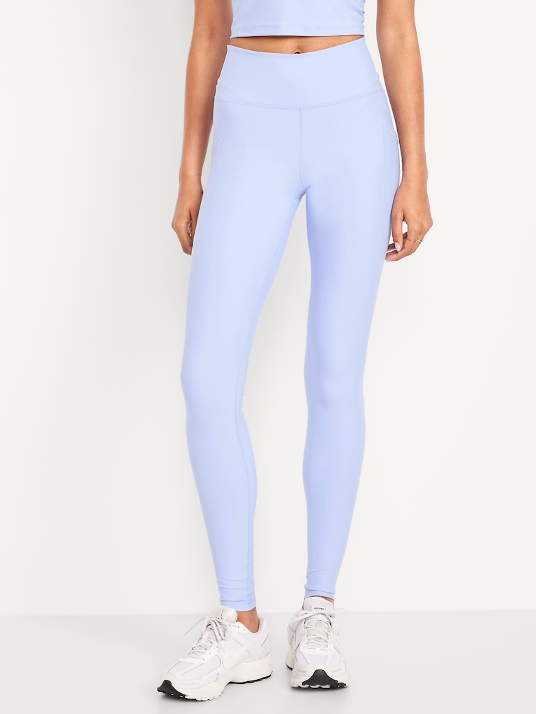 High-Waisted PowerSoft Full-Length Pocket Leggings
