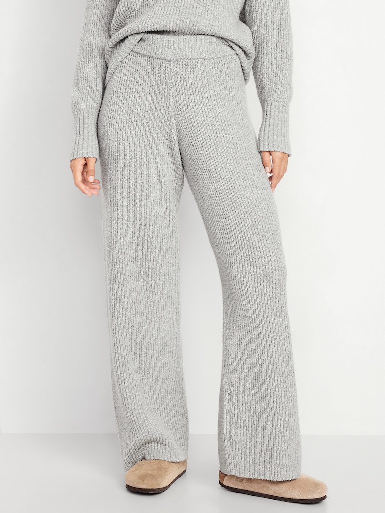Textured Bouclé Lounge Pants