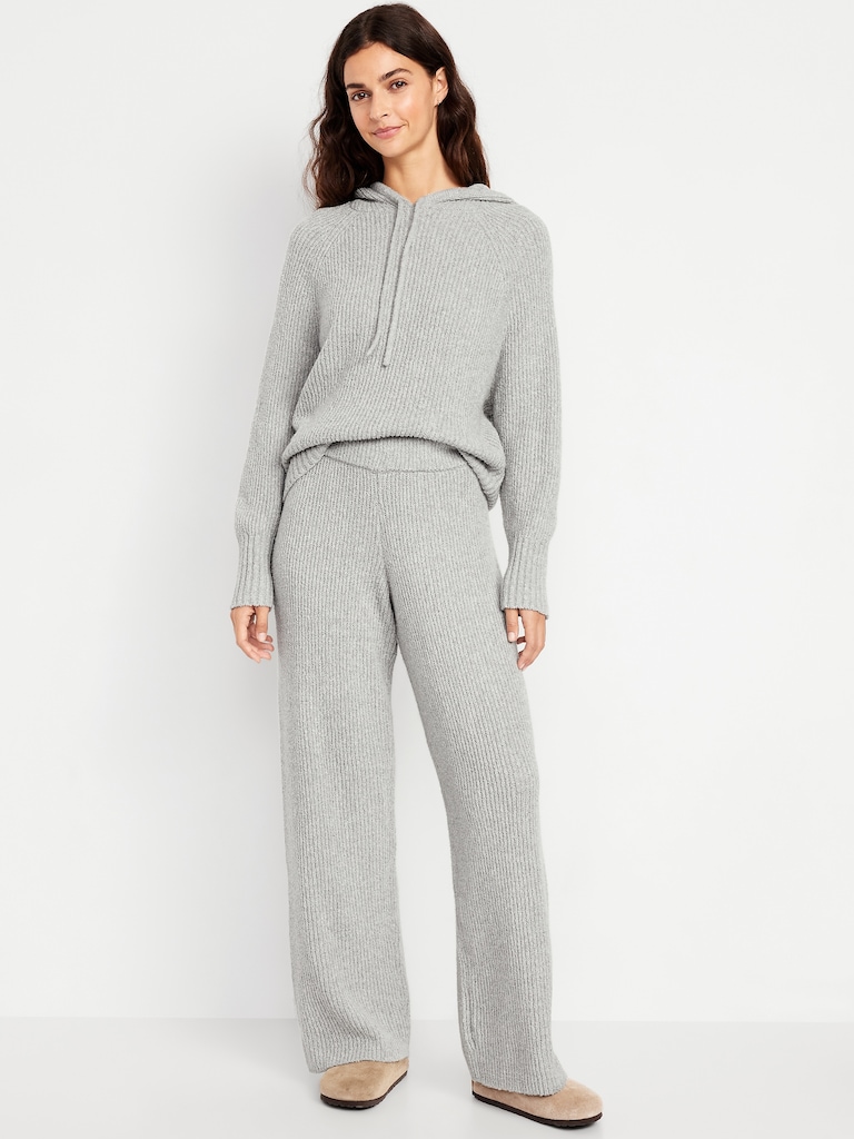 Textured Bouclé Lounge Pants