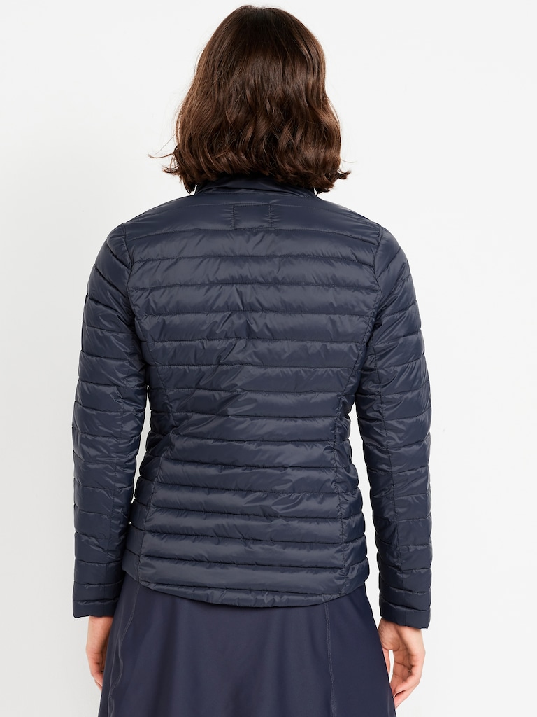 Water-Resistant Narrow-Channel Puffer Jacket