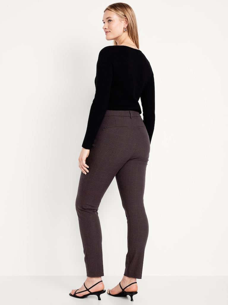 High-Waisted Pixie Skinny Ankle Pants