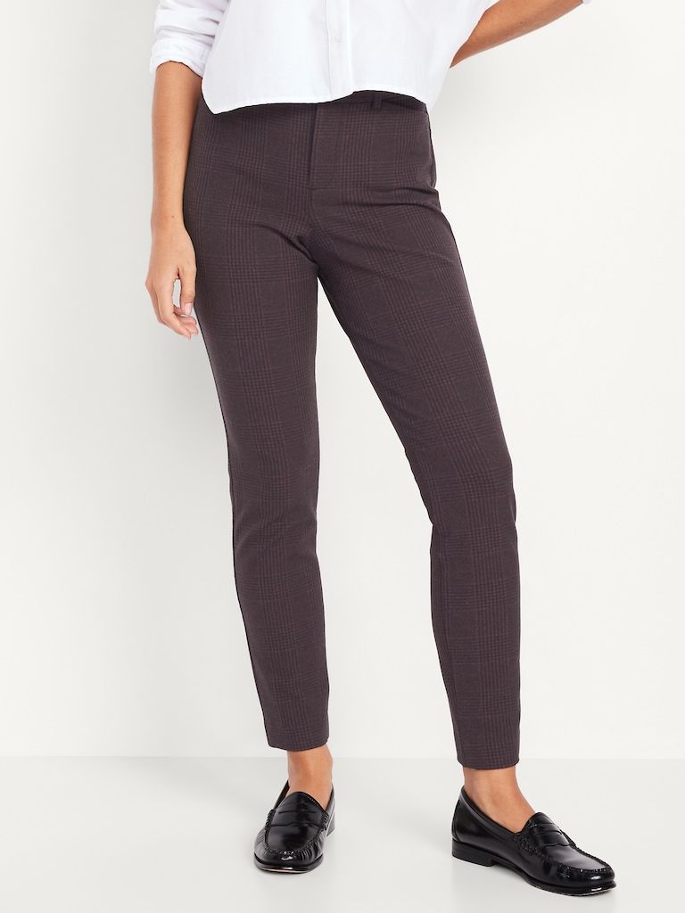 High-Waisted Pixie Skinny Ankle Pants