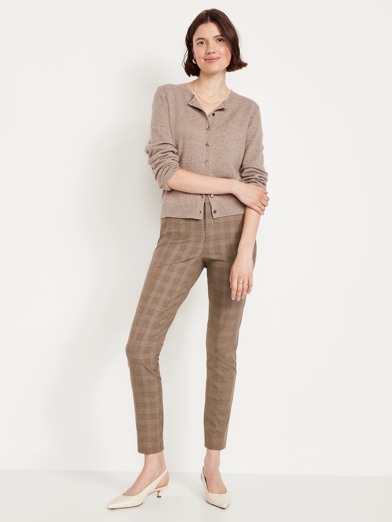 High-Waisted Pixie Skinny Ankle Pants