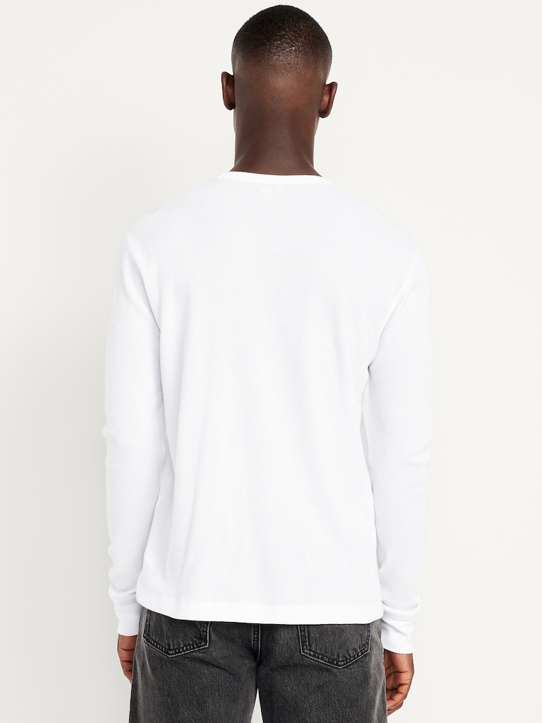 Waffle-Knit T-Shirt