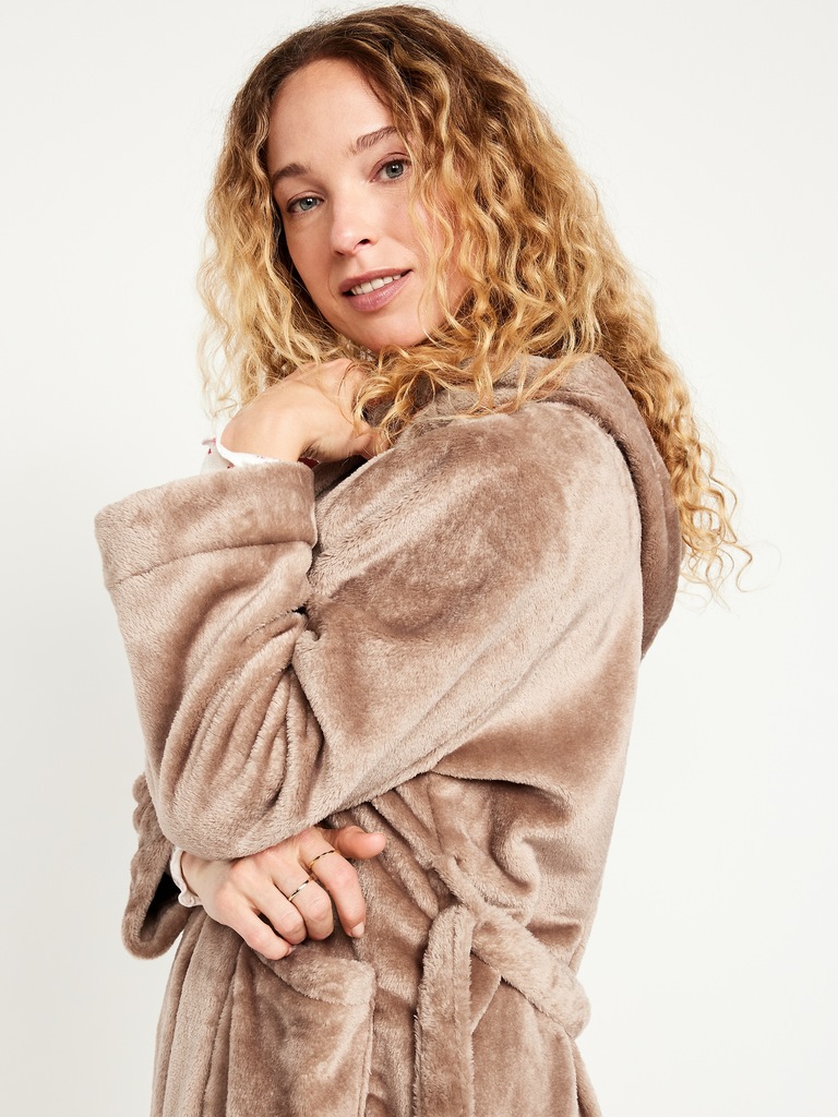 Cozy Terry Hooded Robe