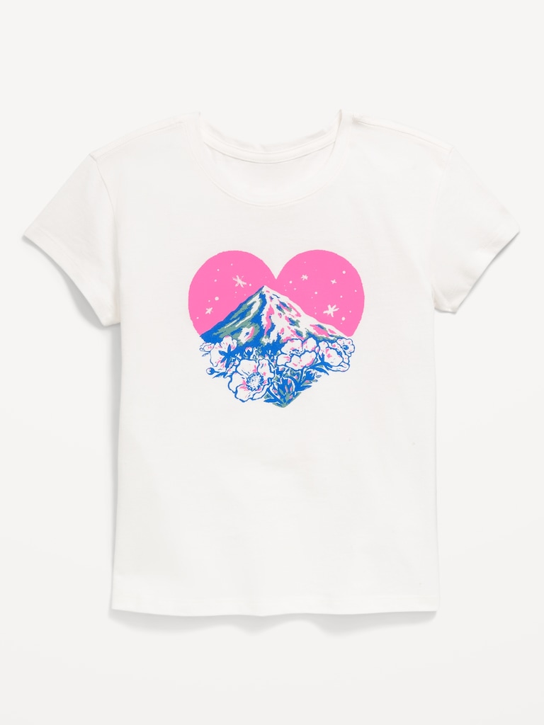 Short-Sleeve Graphic T-Shirt for Girls