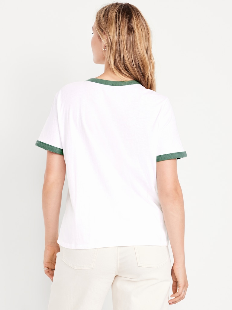 EveryWear Graphic Ringer T-Shirt